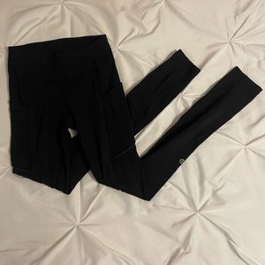 barley worn lululemon leggings